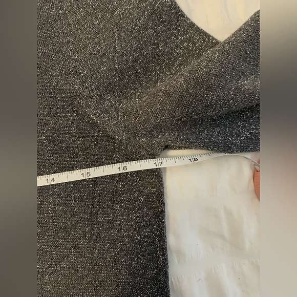 Cupio Gray and Silver Turtle Neck Sweater - Picture 9 of 16